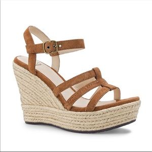 UGG Callia Platform Espadrille Wedge Sandals